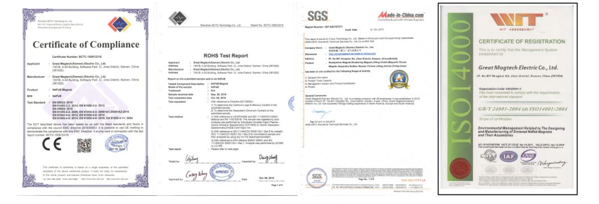 Certification