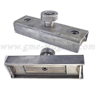 Atrakinti guminių padengtų magnetų potencialą